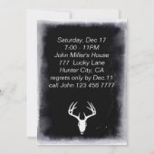 Aangepaste 'Deer Hunting Skull' Kaart (Achterkant)