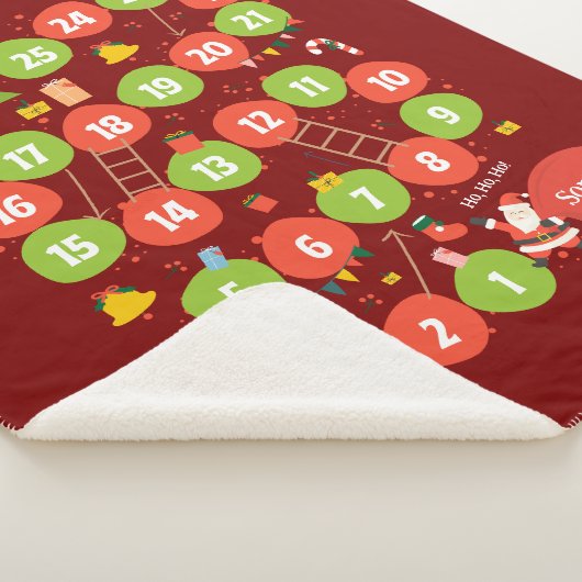 Aangepaste Deken Gift BoardGame Glijbanen en Ladde (3/4)