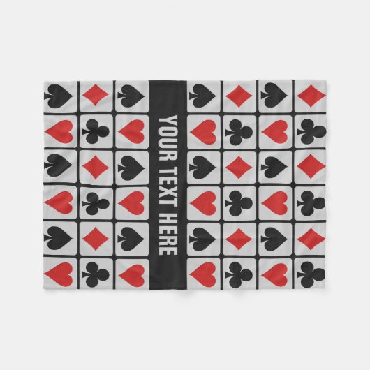 Aangepaste deken voor kaartspeler (Voorkant (Horizontaal))