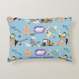 Aangepaste Deken voor uw Kind Sherpa Deken Accent Kussen