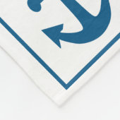 Aangepaste dekens van het Nautical Anchor Pattern- (Hoek)