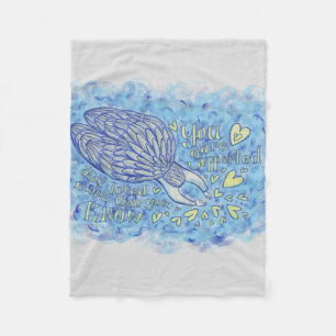 Aangepaste deklagen van Archangel Michael's onders Fleece Deken