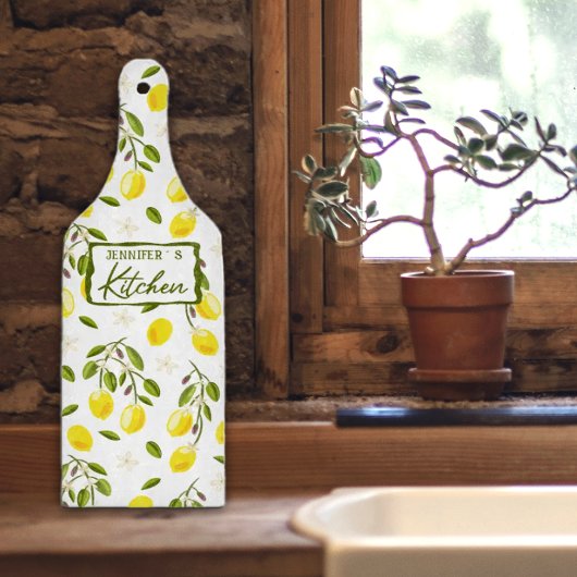 Aangepaste demon, Citrus Yellow en Green Snijplank