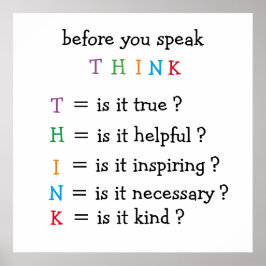 Aangepaste DENK Poster afdrukken