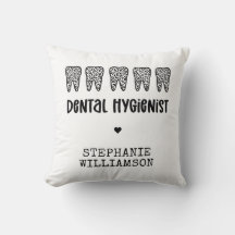 Aangepaste Dental Hygienist Leopard Print Teeth