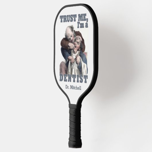Aangepaste DENTIST-humor Pickleball Paddle (Links)
