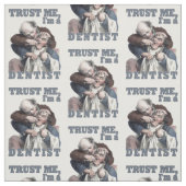 Aangepaste DENTIST-humor Stof (Swatch)