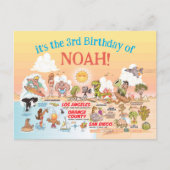 Aangepaste derde SoCal-dag Uitnodiging Briefkaart (Voorkant)