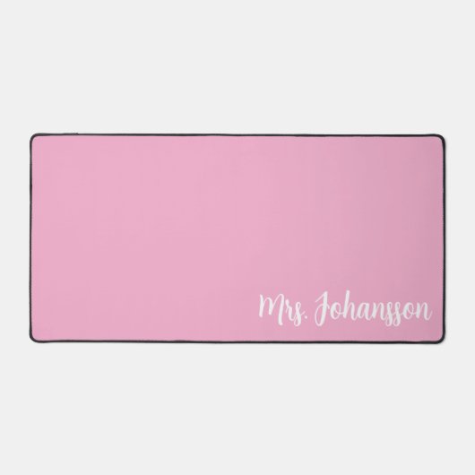 Aangepaste Desk Pad Retro Gepersonaliseerde Desk P (Voorkant)