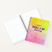 Aangepaste desktop A Day Journal Notitieboek (Binnen)