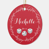 Aangepaste desktop keramisch ornament (Links)