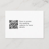 AANGEPASTE DETAILS KAART SJABLOON - KLEUR/AFBEELDI (Achterkant)