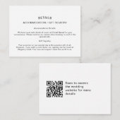 AANGEPASTE DETAILS KAART SJABLOON - KLEUR/AFBEELDI (Voorkant / Achterkant)