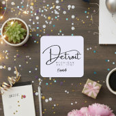 Aangepaste Detroit Lavender Sticker