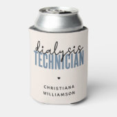 Aangepaste dialysetechnicus | Geschenken voor nefr Blikjeskoeler (Blikje Achterkant)