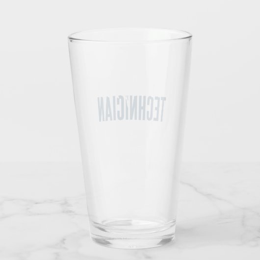 Aangepaste dialysetechnicus | Nephrology Tech Gift Glas (Achterkant)
