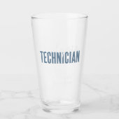 Aangepaste dialysetechnicus | Nephrology Tech Gift Glas (Voorkant)