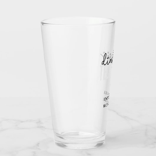 Aangepaste dialysetechnicus | Nephrology Tech Gift Glas (Rechts)