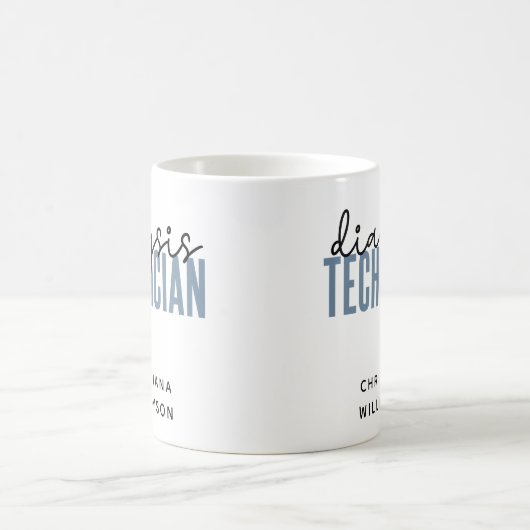 Aangepaste dialysetechnicus | Nephrology Tech Gift Koffiemok (Center)