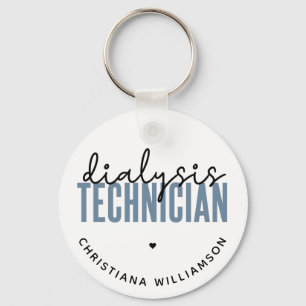 Aangepaste dialysetechnicus   Nephrology Tech Gift Sleutelhanger