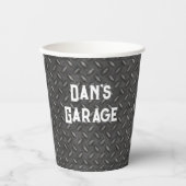 Aangepaste diamant Bord Papieren Bekers (Voorkant)