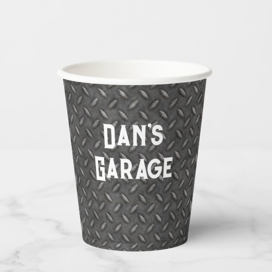 Aangepaste diamant Bord Papieren Bekers (Voorkant)