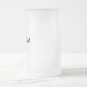 Aangepaste diepgevroren bier 16oz Mok (Center)