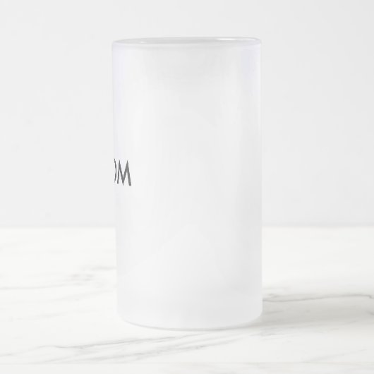 Aangepaste diepgevroren bier 16oz Mok (Center)