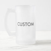 Aangepaste diepgevroren bier 16oz Mok (Links)