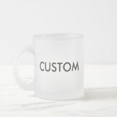 Aangepaste diepgevroren Mok van glas van 10 oz (Links)