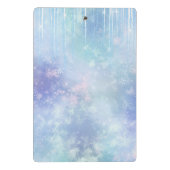 Aangepaste diepvriespictogrammen mini klembord (Achterkant)