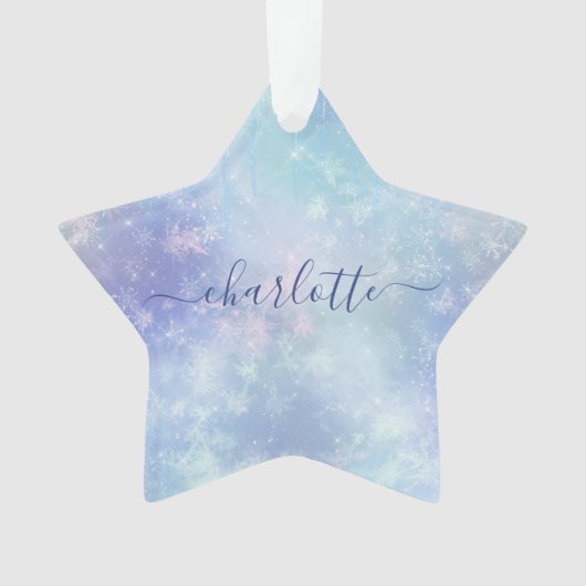 Aangepaste diepvriespictogrammen ornament (voorkant)