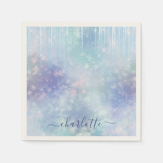 Aangepaste diepvriespictogrammen servet (Voorkant)