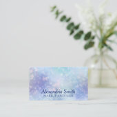 Aangepaste diepvriespictogrammen visitekaartje (Staand voorkant)