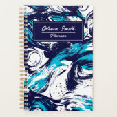 Aangepaste diepzeeafdrukken planner (Voorkant)