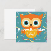 Aangepaste dieren worden schattig gejarig Flat Ka (Voorkant / Achterkant)