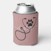 Aangepaste Dierenarts Veterinaire Technicus Dieren Blikjeskoeler (Blikje Achterkant)