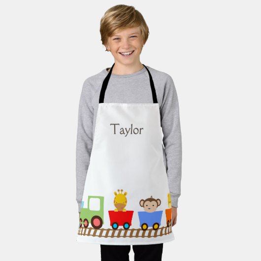 Aangepaste dierentraining Kinder Apron Schort (Gedragen)