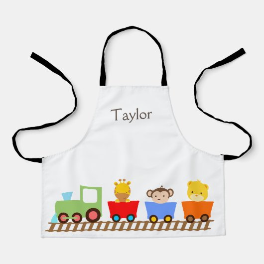 Aangepaste dierentraining Kinder Apron Schort (Voorkant)