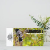 Aangepaste dierfotokaart verwijderen (Staand voorkant)