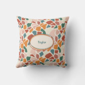 Aangepaste dierlijke afdrukken kussen (Achterkant)