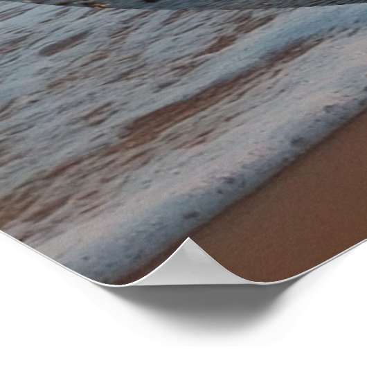 Aangepaste Digitale Strand Huisdier Memorial TV Ar Poster (Hoek)