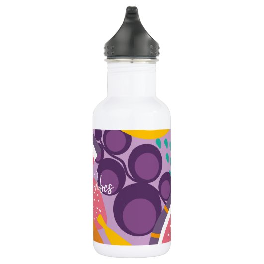 Aangepaste, dikke zomervibes vers watermeloen paar waterfles  (Rechts)