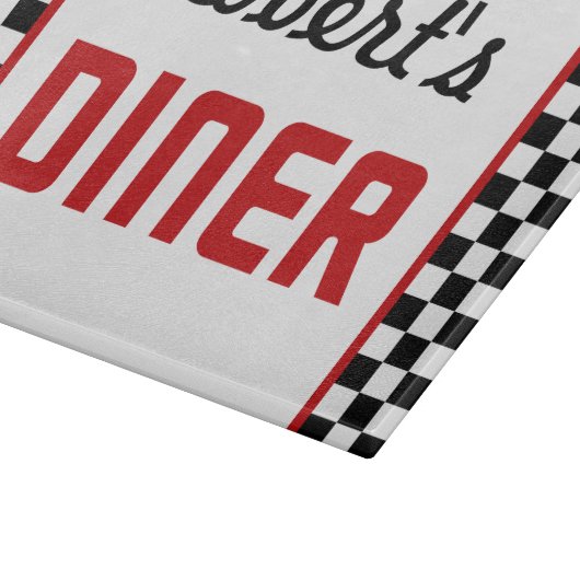 Aangepaste Diner Cutting Board Snijplank (Hoek)