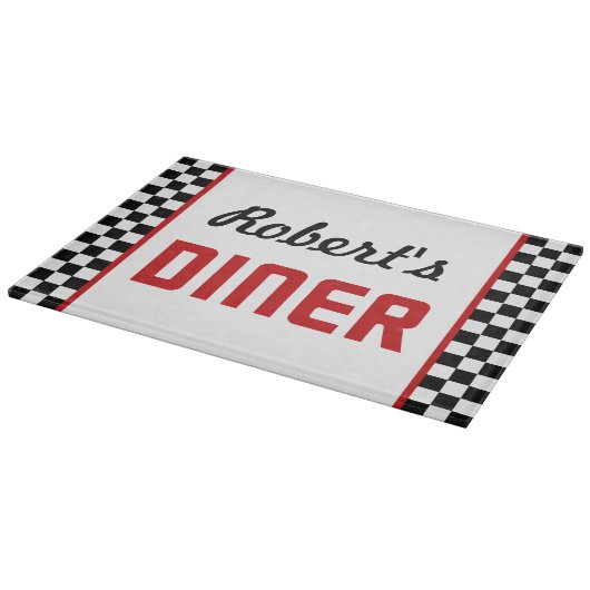 Aangepaste Diner Cutting Board Snijplank (Hoek)