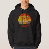 Aangepaste Dink & Smash Sunset Design Pickleball H Hoodie (Voorkant)