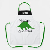Aangepaste Dinosaur gepersonaliseerde schorten voo (Voorkant)