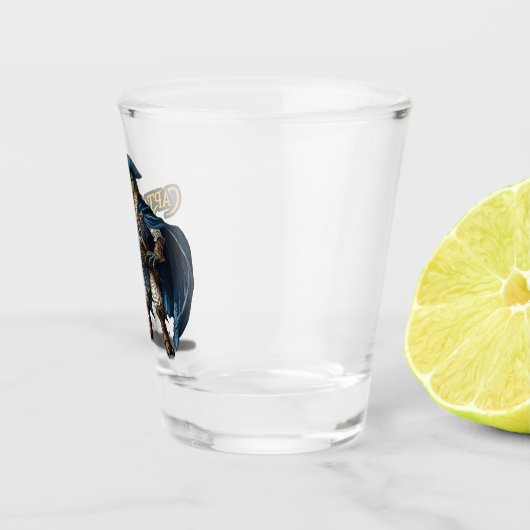 Aangepaste Dinosaur Pirate Shot Glas (Rechts)