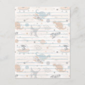 Aangepaste Dinosaurus Learning Notecard Informatiekaartje (Achterkant)