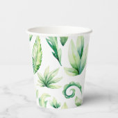 Aangepaste dinosaurusbekervel papieren bekers (Achterkant)